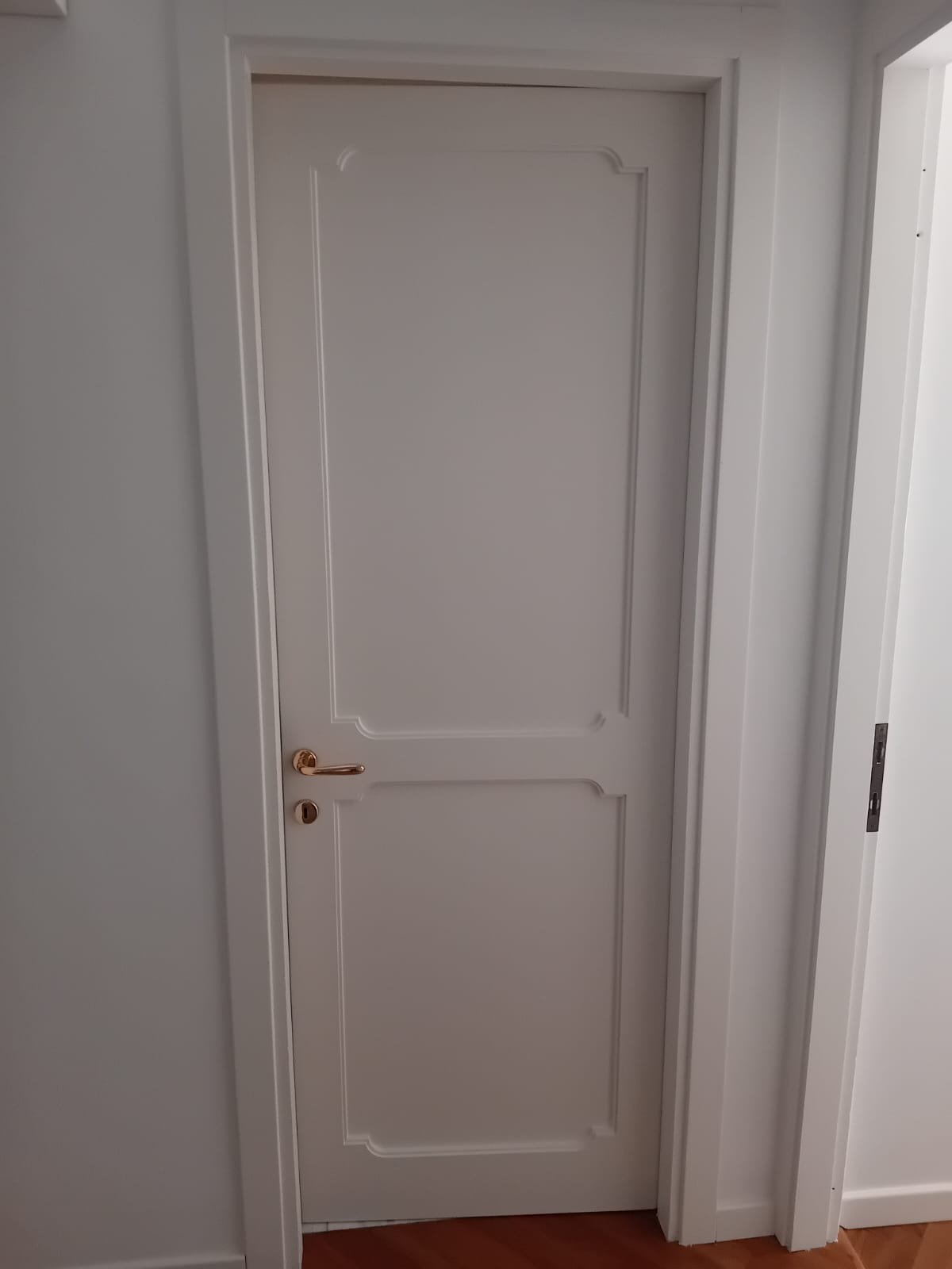 Laccatura porte interne